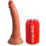 Фаллоимитатор King Cock Elite 7 Dual Density Silicone Cock, светло-коричневый - Фото №3