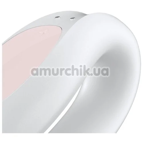 Вібратор Satisfyer Double Joy Partner Vibrator, білий