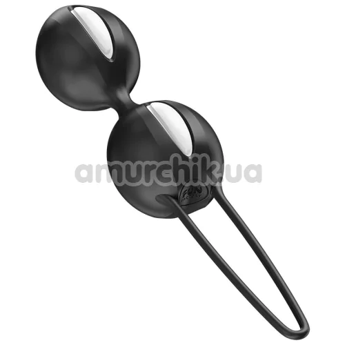 Вагинальные шарики Fun Factory Smartballs Duo, черно-белые