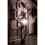 Комбинезон Sheer Fantasy Power Moves Cutout Dress With Gartered Stockings, черный - Фото №6