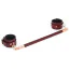 Фіксатор Liebe Seele Wine Red Leather-Coated Spreader Bar, бордовий - Фото №3