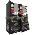 Набор оральных лубрикантов JO Gelato White Chocolate Raspberry Truffle - малиновый трюфель с белым шоколадом, 12x10 мл - Фото №1