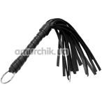 Флоггер DS Fetish Mini Flogger 28, черный - Фото №1