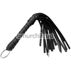 Флоггер DS Fetish Mini Flogger 28, чорний - Фото №1
