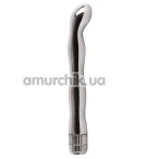 Вибратор Brilliant Anal Vibrator, серебряный - Фото №1
