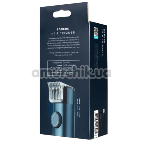 Триммер Boners Hair Trimmer, синий