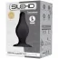Анальная пробка SilexD Premium Silicone Plug Model 2 Size L, черная - Фото №2