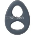 Ерекційне кільце Dorcel Liquid-Soft Teardrop, сіре - Фото №1