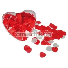 Конфетти для ванной Hearts Bath Confetti, красное - Фото №1