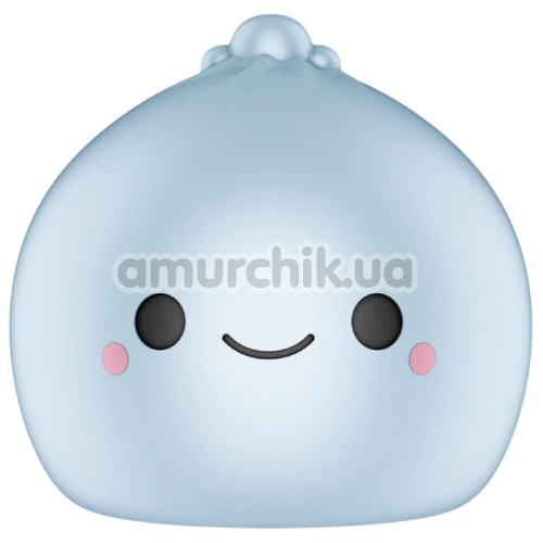 Симулятор орального секса для женщин с вибрацией Satisfyer Mochi, голубой - Фото №1