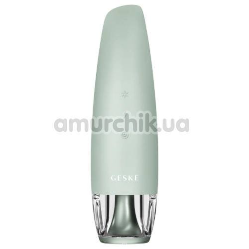 Микротоковый LED-излучатель для восстановления кожи лица Geske Anti-Aging Skin Renewer 9 in 1, зеленый - Фото №1