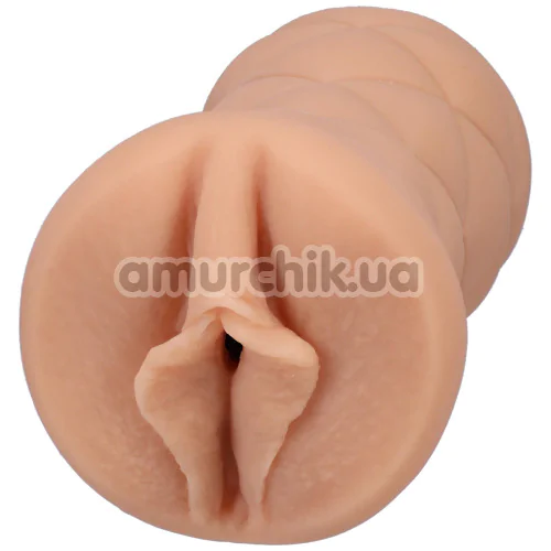 Искусственная вагина Signature Strokers Stella Barey Pocket Pussy, телесная