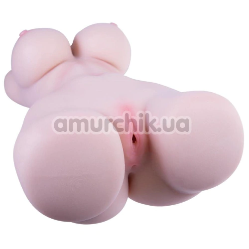 Мастурбатор Gripping And Thrusting Silicone Life Like Masturbator 9, телесный