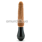 Вибратор с толчками Dr. Skin Silicone Dr. Arthur 5, светло-коричневый - Фото №1