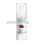 Лубрикант с эффектом вибрации Amoreane Med Liquid Vibrator Berries - лесные ягоды, 30 мл - Фото №1