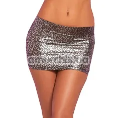 Спідничка Silver Leopard Micro Mini - Фото №1
