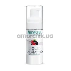 Лубрикант з ефектом вібрації Amoreane Med Liquid Vibrator Berries - лісові ягоди, 30 мл - Фото №1