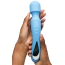 Универсальный вибромассажер Lovehoney Mon Ami Body Wand Massager, голубой - Фото №4