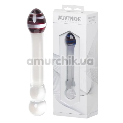 Фалоімітатор Joyride Premium GlassiX 03, прозорий
