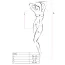 Боди Passion Free Your Senses Erotic Line BS086, белое - Фото №5