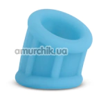 Ерекційне кільце Firefly Suave Ball Stretcher, блакитне - Фото №1