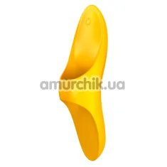 Вібронасадка на палець Satisfyer Teaser, жовта - Фото №1