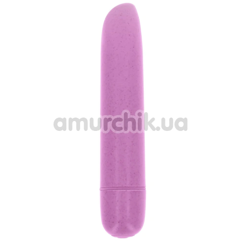 Клиторальный вибратор Fuck Green Bio Bullet, розовый - Фото №1