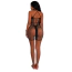 Комбинезон Star Night Short Net Bodystocking, черный - Фото №8