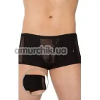 Трусы-боксеры мужские Thongs (модель 4515), черные - Фото №1