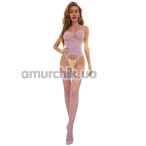Комбінезон Star Night Tender Lace Bodystocking, бузковий - Фото №1