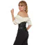 Корсет Star Night Steel Bones Grid Corsets, чорний - Фото №4