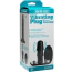 Крепление с вибрацией для страпонов Vac-U-Lock Vibrating Plug 3, черное - Фото №2