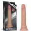 Фаллоимитатор Dual-Layeredd Silicone Nature Cock LVTOY448, телесный - Фото №11