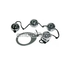Анальные шарики Heavy Metal Anal Beads - Фото №1