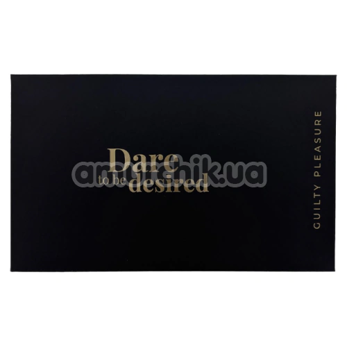 Набір секс-іграшок Guilty Pleasure First Flirt Giftset, чорно-золотий