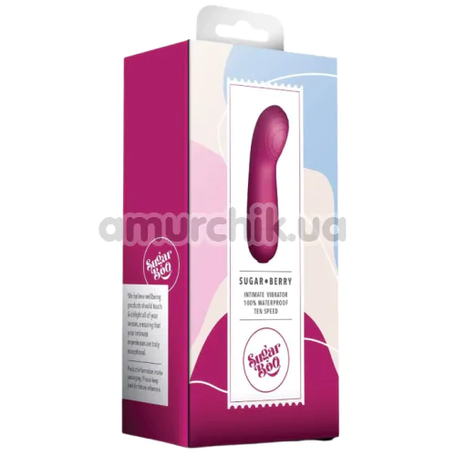 Вибратор для точки G SugarBoo Sugar Berry, розовый