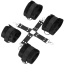 Фіксатори для рук та ніг DS Fetish Wrist & Ankle Restraint Set, чорні - Фото №1