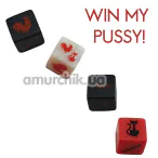 Секс-игра кубики Win My Pussy - Фото №1
