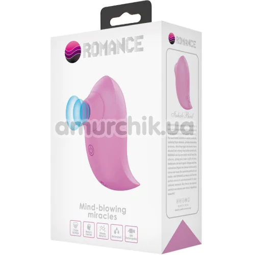 Симулятор орального секса для женщин Romance Inhale Bird, розовый