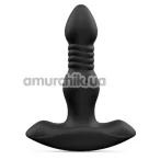Анальная пробка с вибрацией и толчками Dorcel Deep Stormer, черная - Фото №1