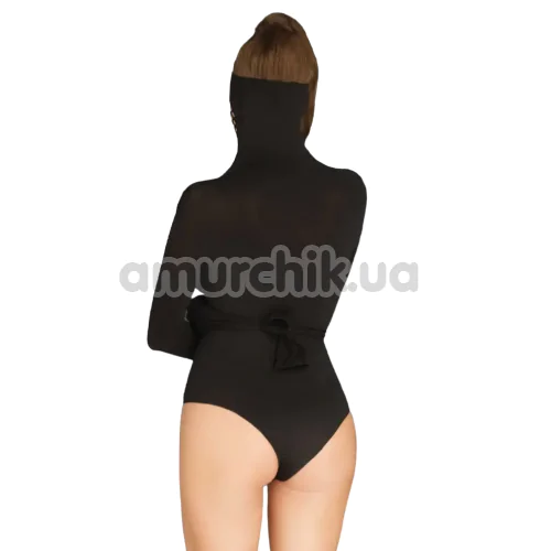 Боді Leg Avenue Masked Teddy, чорне