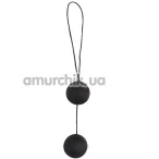 Вагинальные шарики Hi-Basic Classic Training Love Balls, черные - Фото №1