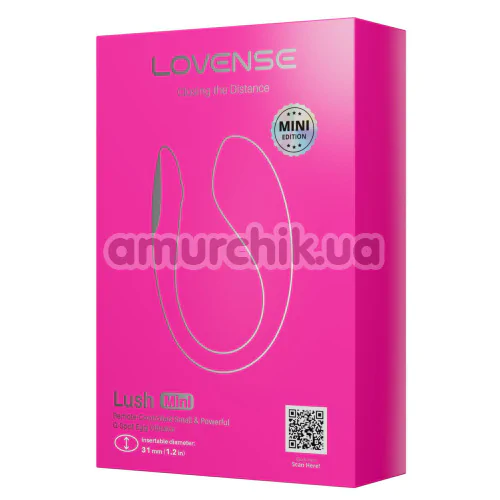 Виброяйцо Lovense Lush Mini, розовое