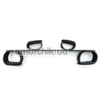Фіксатори для рук і ніг Easy Toys Wrist And Ankle Bondage Bar, чорні - Фото №1