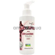 Массажный гель LoveStim Orgasmic Touch Cherry - вишня, 150 мл - Фото №1