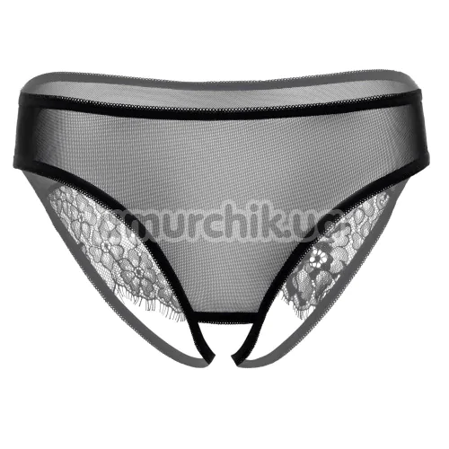 Трусики Daring Intimates Nicolette Crotchless Panty, черные