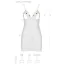 Комплект Passion Free Your Senses Lovelia Chemise, белый: пеньюар + трусики-стринги - Фото №7