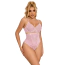 Комплект Star Night Luxury Rhinestone Lingerie Set, рожевий: бюстгальтер + трусики-стрінги + корсет - Фото №4