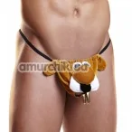 Трусы-стринги мужские Bucky Beaver Thong бобер (модель NU13) - Фото №1