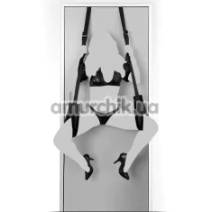 Секс-качели Fetish Tentation Door Straps, черные - Фото №1